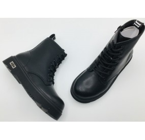 CULT SLASH 0012 MID J VEG. LEATHER BLACK CLJ001200